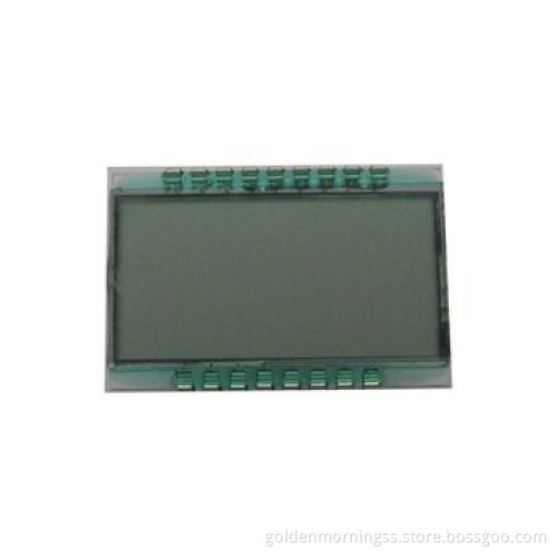 Segment LCD with metal pin, TN, positive, reflective